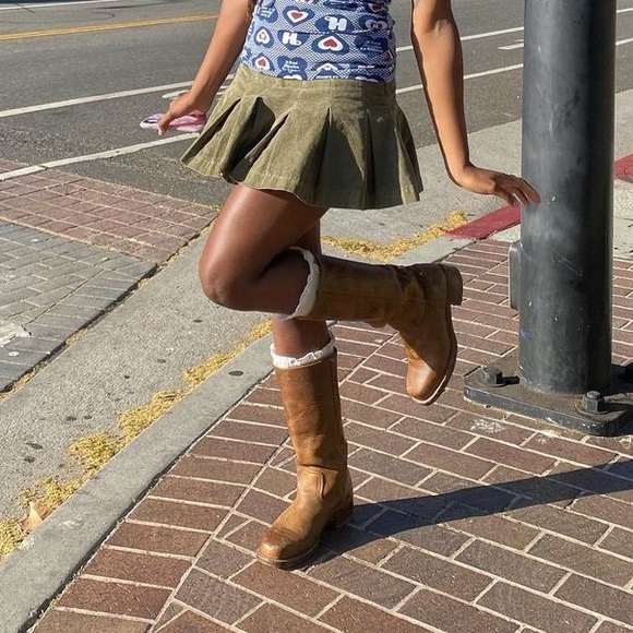 Vintage 70s Frye Size 9 D Womens Campus Pull On Leather Boots - Picture 13 of 14